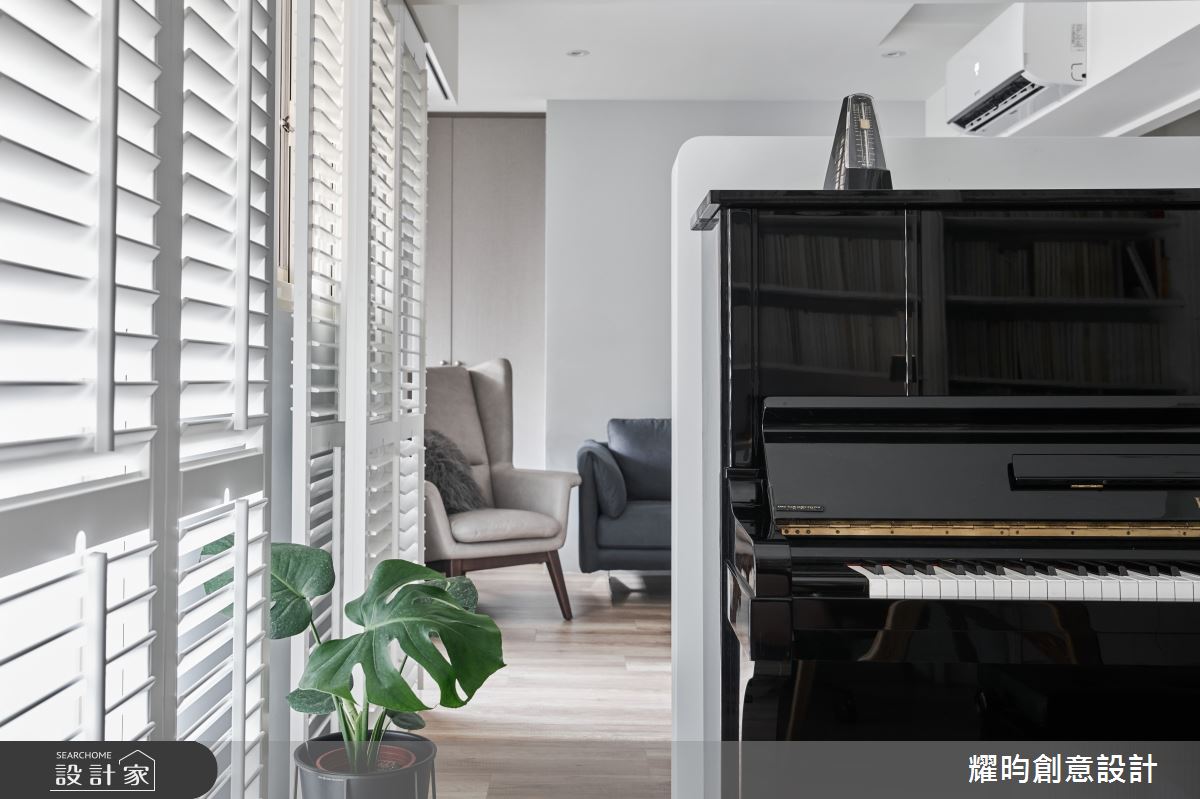 25坪老屋(31~40年)＿美式風客廳書房案例圖片＿耀昀創意設計＿耀昀_86之17