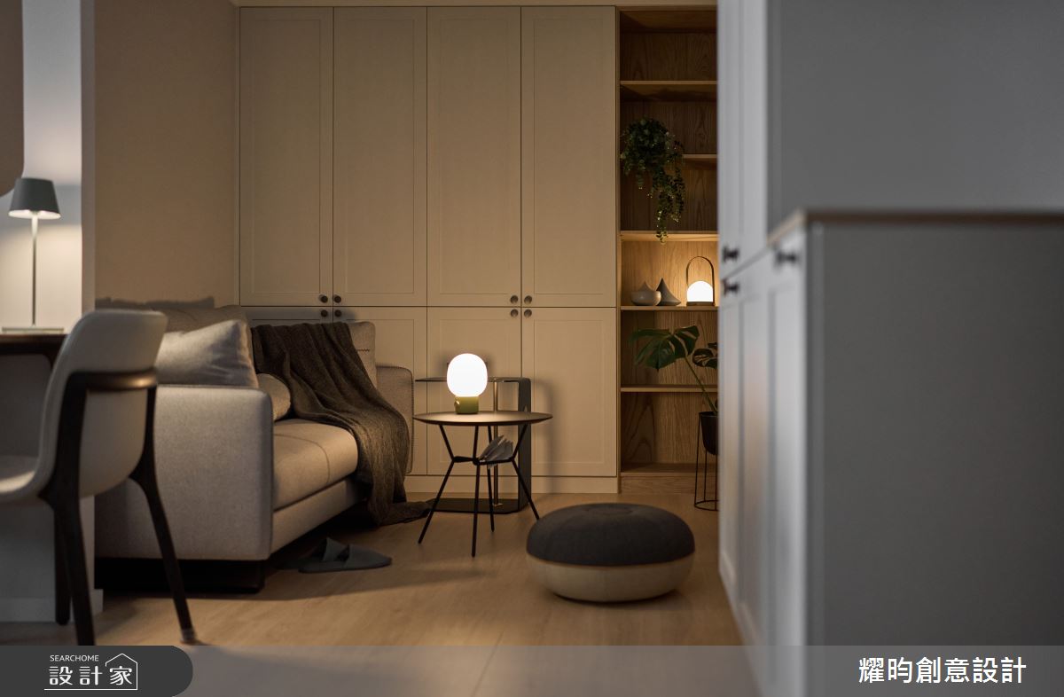 16坪毛胚屋＿北歐風客廳案例圖片＿耀昀創意設計＿耀昀_87之16