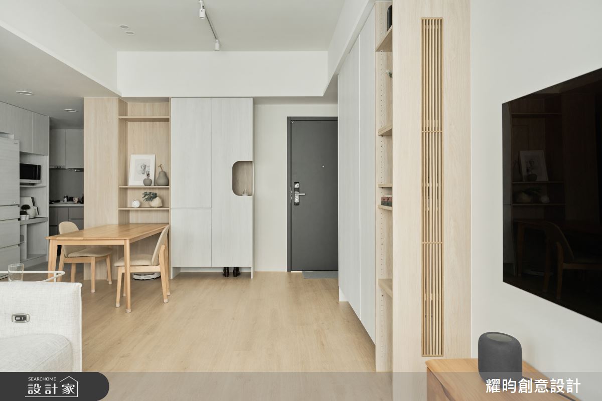 25坪老屋(16~30年)＿日式無印風玄關客廳餐廳案例圖片＿耀昀創意設計＿耀昀_89之2