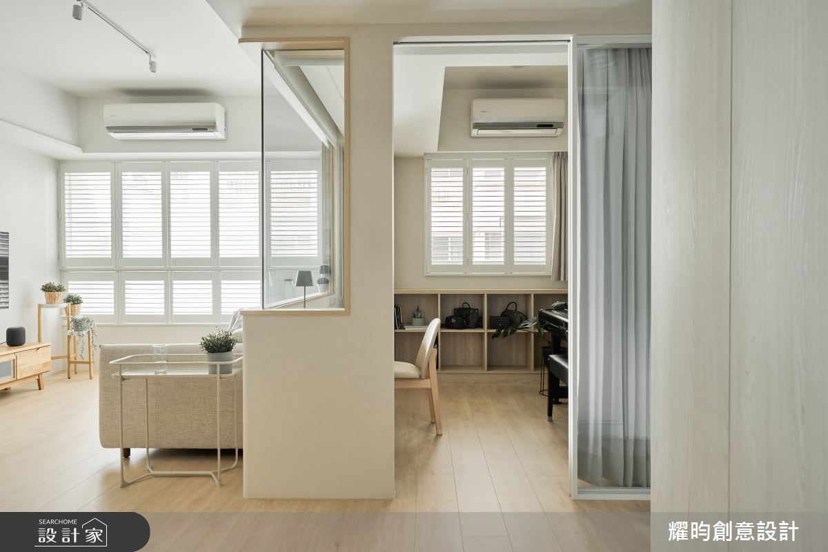 25坪老屋(16~30年)＿日式無印風客廳書房案例圖片＿耀昀創意設計＿耀昀_89之6