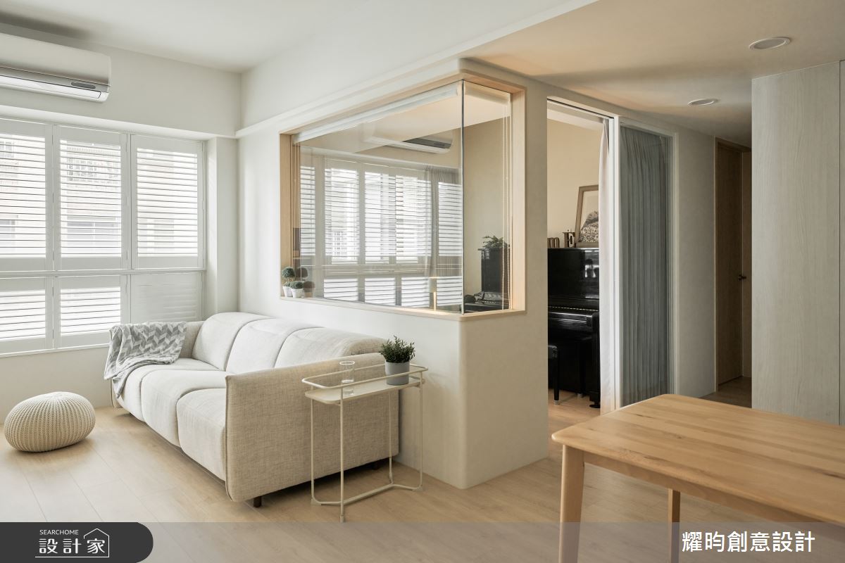 25坪老屋(16~30年)＿日式無印風客廳餐廳書房案例圖片＿耀昀創意設計＿耀昀_89之10