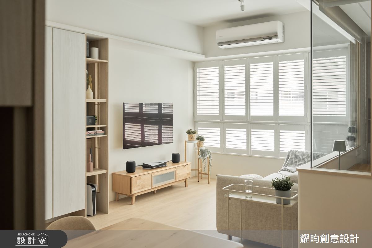 25坪老屋(16~30年)＿日式無印風客廳餐廳案例圖片＿耀昀創意設計＿耀昀_89之16