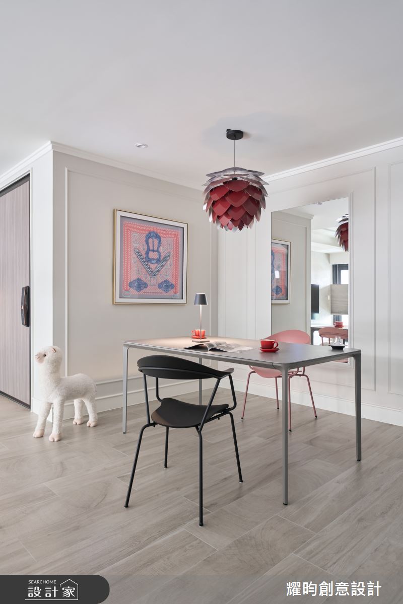 36坪新成屋(5年以下)＿美式風玄關餐廳案例圖片＿耀昀創意設計＿耀昀_90之2