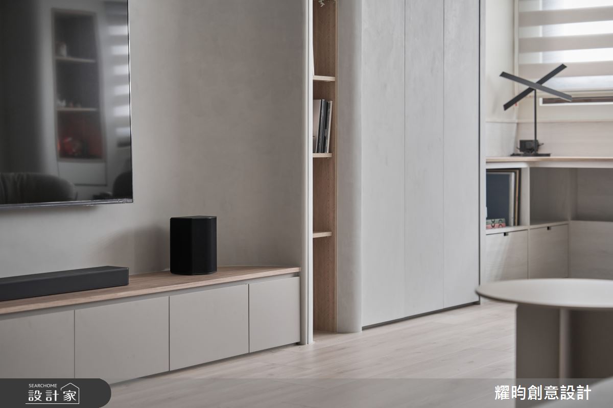 29坪中古屋(5~15年)＿北歐風客廳書房案例圖片＿耀昀創意設計＿耀昀_92之14