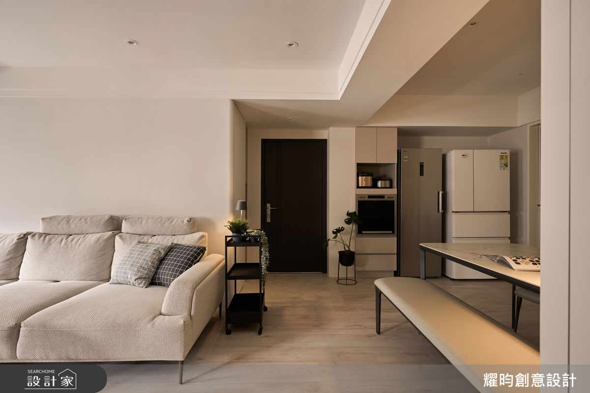 29坪老屋(16~30年)＿北歐風玄關客廳餐廳案例圖片＿耀昀創意設計＿耀昀_95之6