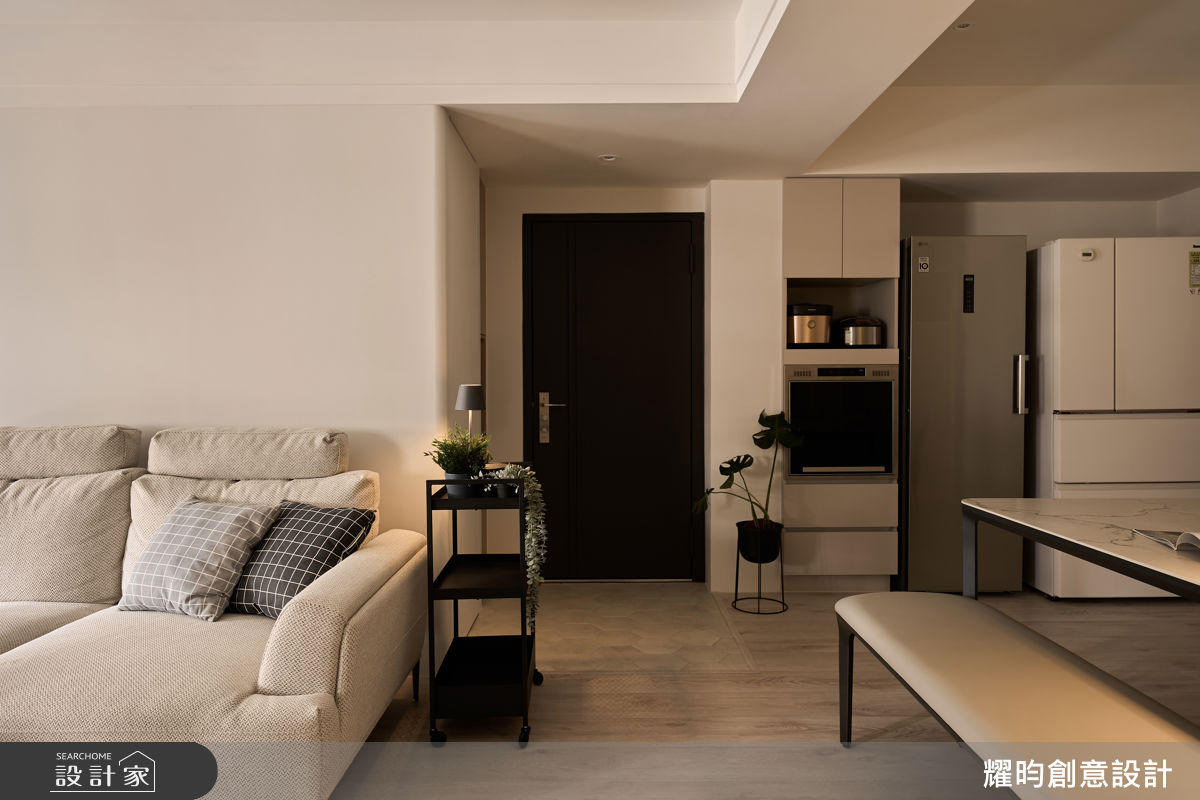 29坪老屋(16~30年)＿北歐風玄關客廳餐廳案例圖片＿耀昀創意設計＿耀昀_95之4