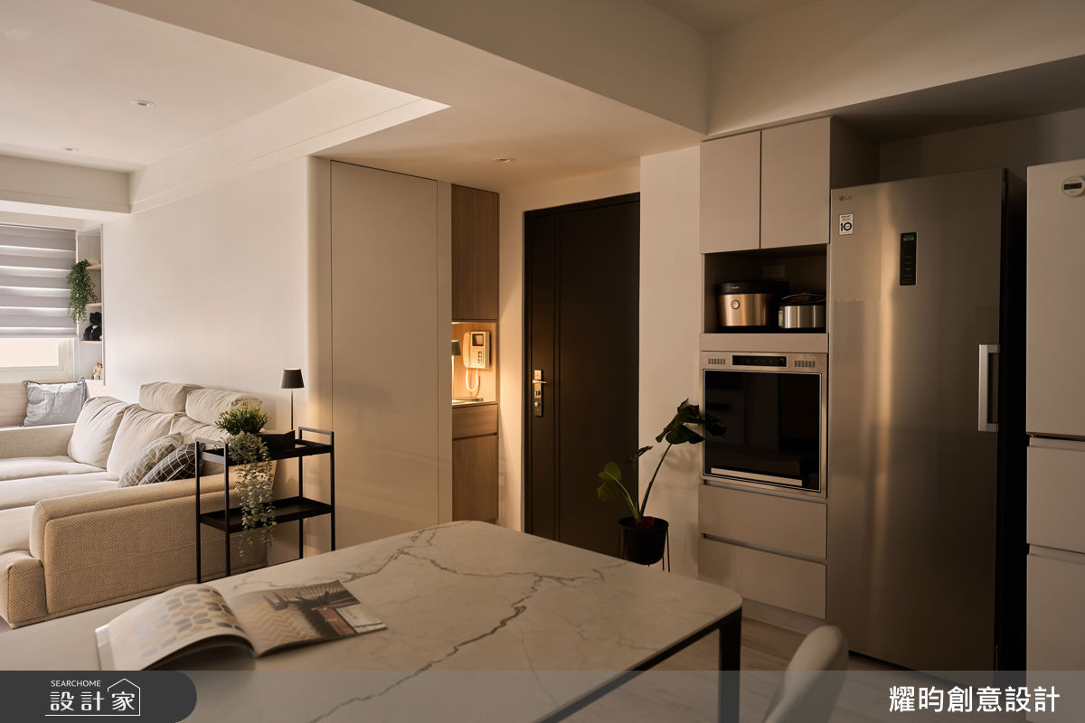 29坪老屋(16~30年)＿北歐風玄關客廳餐廳案例圖片＿耀昀創意設計＿耀昀_95之3