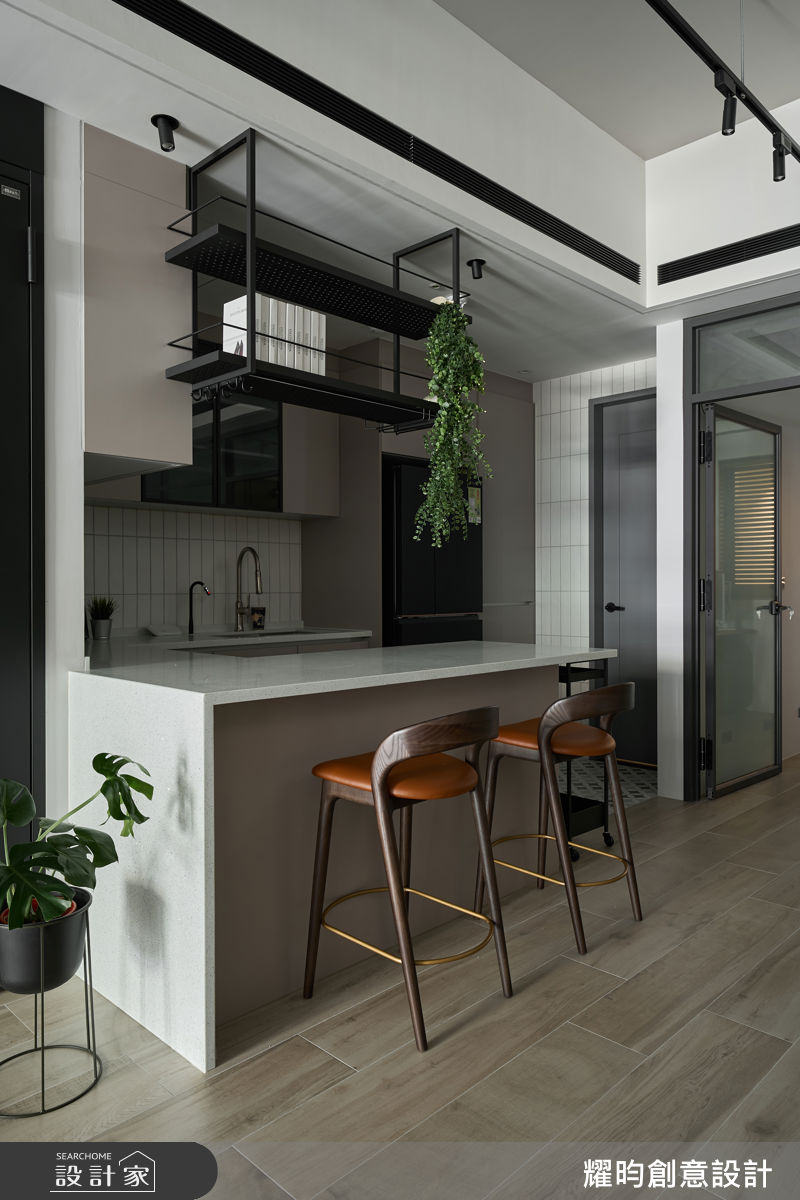 28坪老屋(41~50年)＿北歐風吧檯中島案例圖片＿耀昀創意設計＿耀昀_96之8