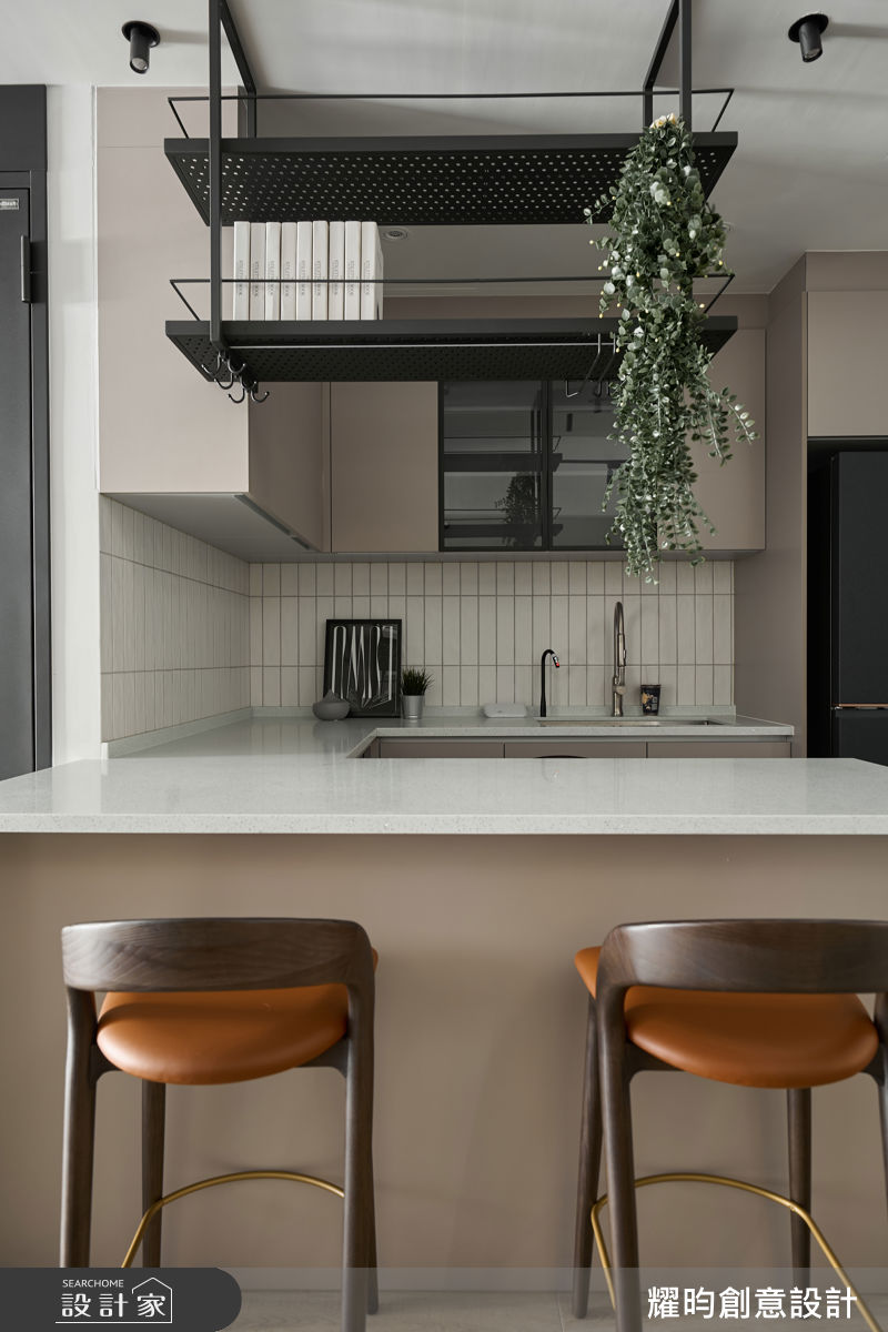28坪老屋(41~50年)＿北歐風吧檯中島案例圖片＿耀昀創意設計＿耀昀_96之7