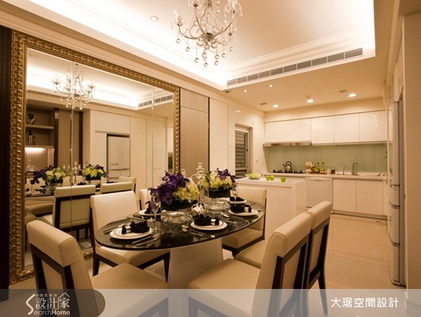 50坪預售屋＿奢華風餐廳案例圖片＿大琚空間設計＿大琚_03之10