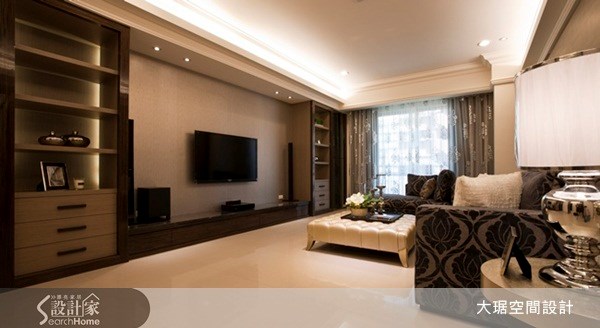 50坪預售屋＿奢華風客廳案例圖片＿大琚空間設計＿大琚_03之5