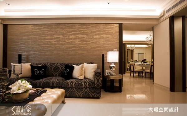 50坪預售屋＿奢華風客廳案例圖片＿大琚空間設計＿大琚_03之7