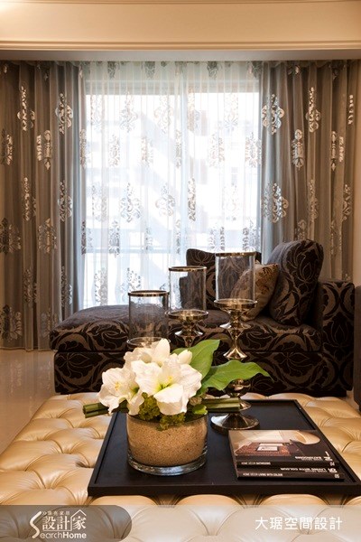 50坪預售屋＿奢華風客廳案例圖片＿大琚空間設計＿大琚_03之11