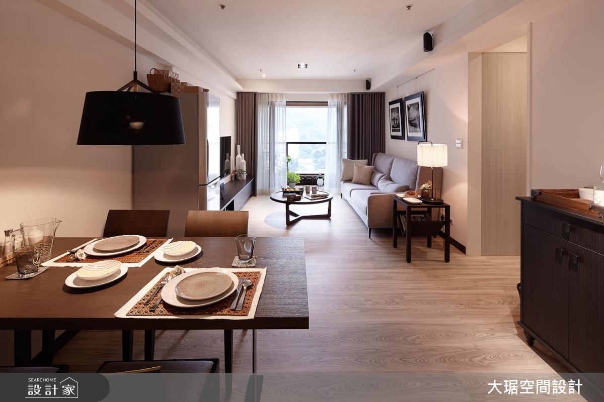 23坪新成屋(5年以下)＿奢華風客廳餐廳案例圖片＿大琚空間設計＿大琚_11之5
