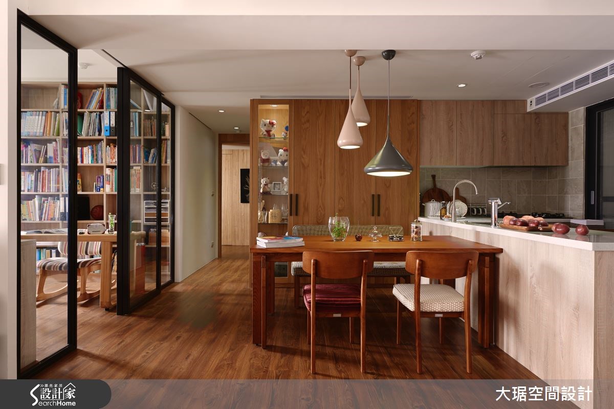 36坪老屋(16~30年)＿鄉村風餐廳廚房書房案例圖片＿大琚空間設計＿大琚_13之10