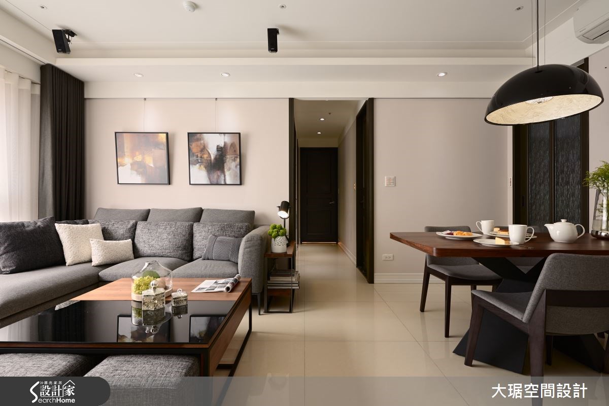 32坪新成屋(5年以下)＿混搭風客廳餐廳案例圖片＿大琚空間設計＿大琚_14之11