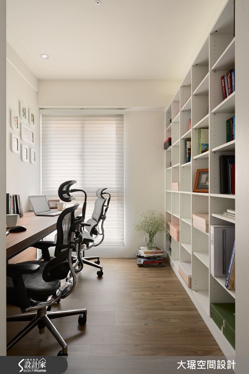 32坪新成屋(5年以下)＿混搭風書房案例圖片＿大琚空間設計＿大琚_14之22