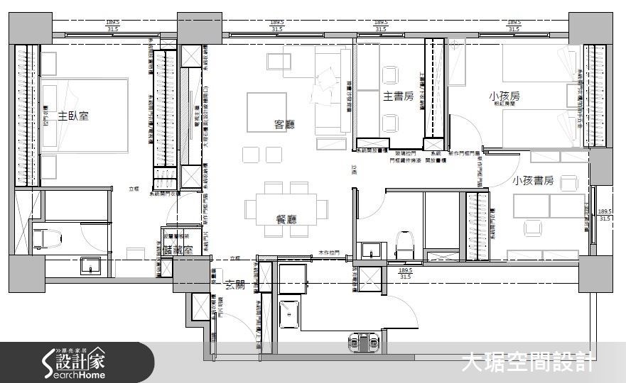 32坪新成屋(5年以下)＿混搭風案例圖片＿大琚空間設計＿大琚_14之23