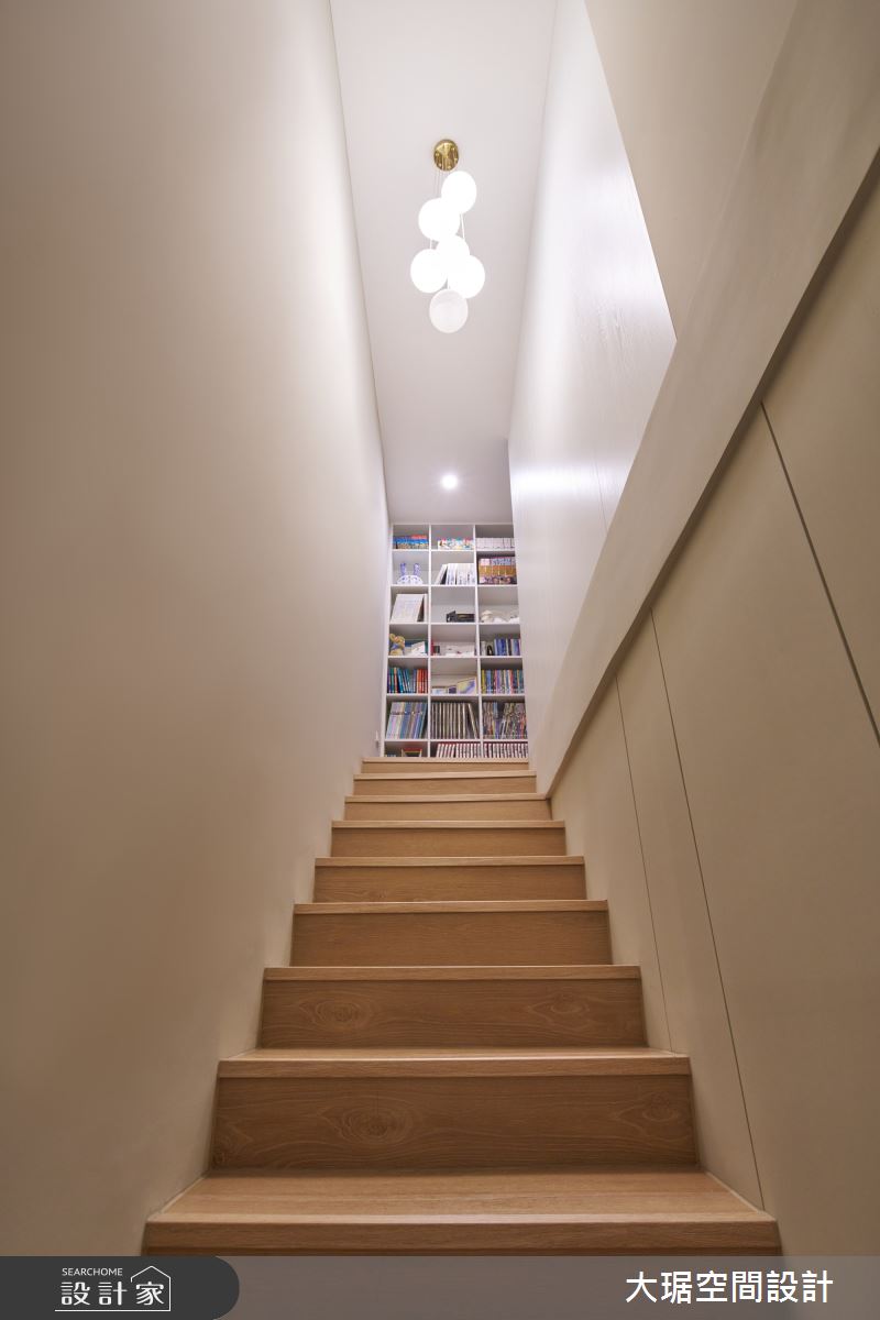 35坪老屋(31~40年)＿美式風樓梯案例圖片＿大琚空間設計＿大琚_30之18