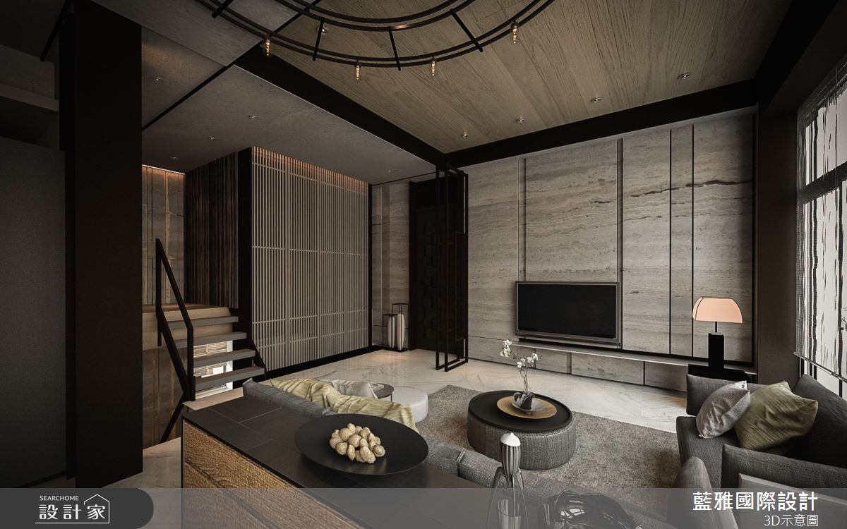 90坪新成屋(5年以下)＿休閒風案例圖片＿藍雅國際設計＿藍雅_16之5