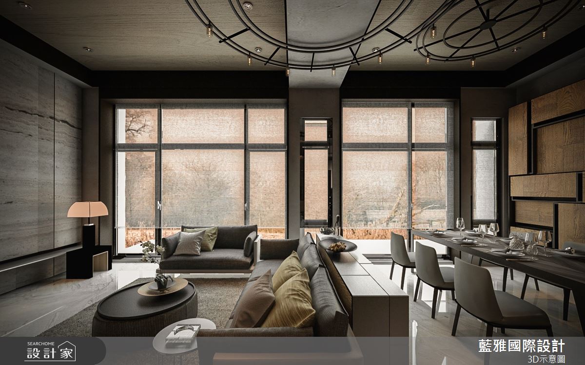 90坪新成屋(5年以下)＿休閒風案例圖片＿藍雅國際設計＿藍雅_16之13