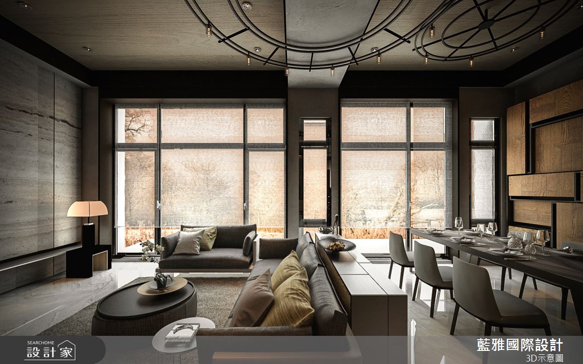 90坪新成屋(5年以下)＿休閒風案例圖片＿藍雅國際設計＿藍雅_16之14