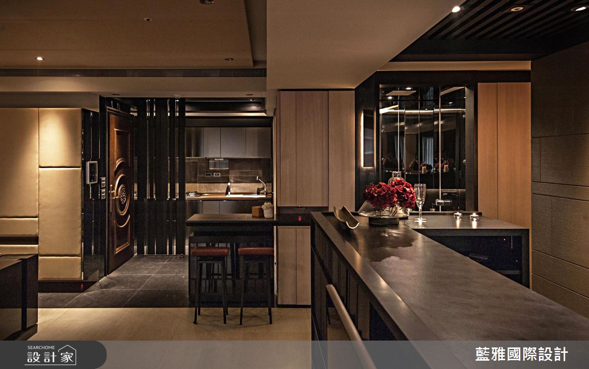 33坪新成屋(5年以下)＿新中式風廚房吧檯中島案例圖片＿藍雅國際設計＿藍雅_18之22