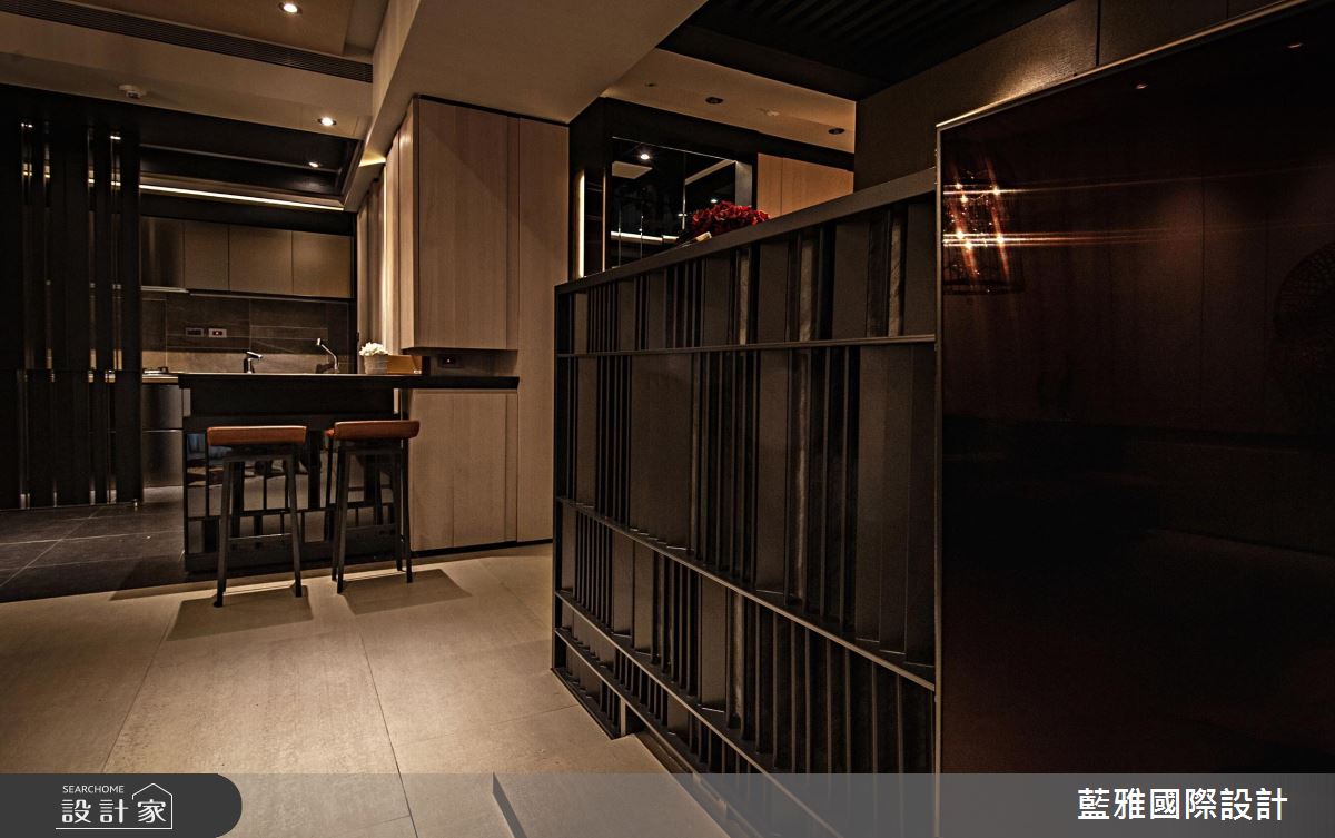 33坪新成屋(5年以下)＿新中式風廚房吧檯中島案例圖片＿藍雅國際設計＿藍雅_18之21