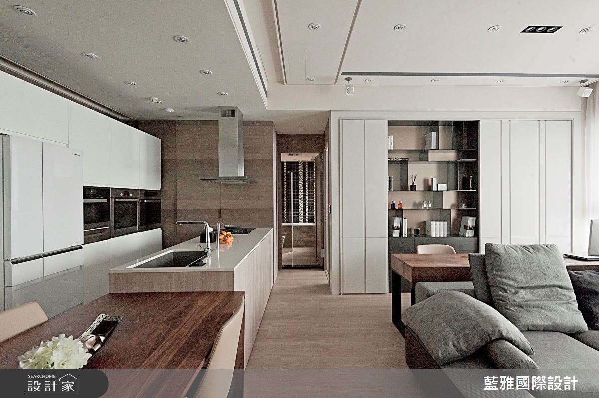 65坪新成屋(5年以下)＿奢華風客廳餐廳廚房案例圖片＿藍雅國際設計＿藍雅_23之18