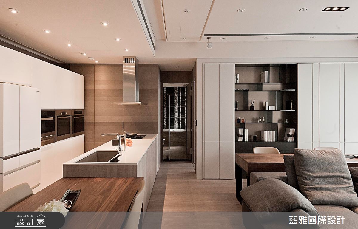 65坪新成屋(5年以下)＿奢華風餐廳廚房案例圖片＿藍雅國際設計＿藍雅_23之19