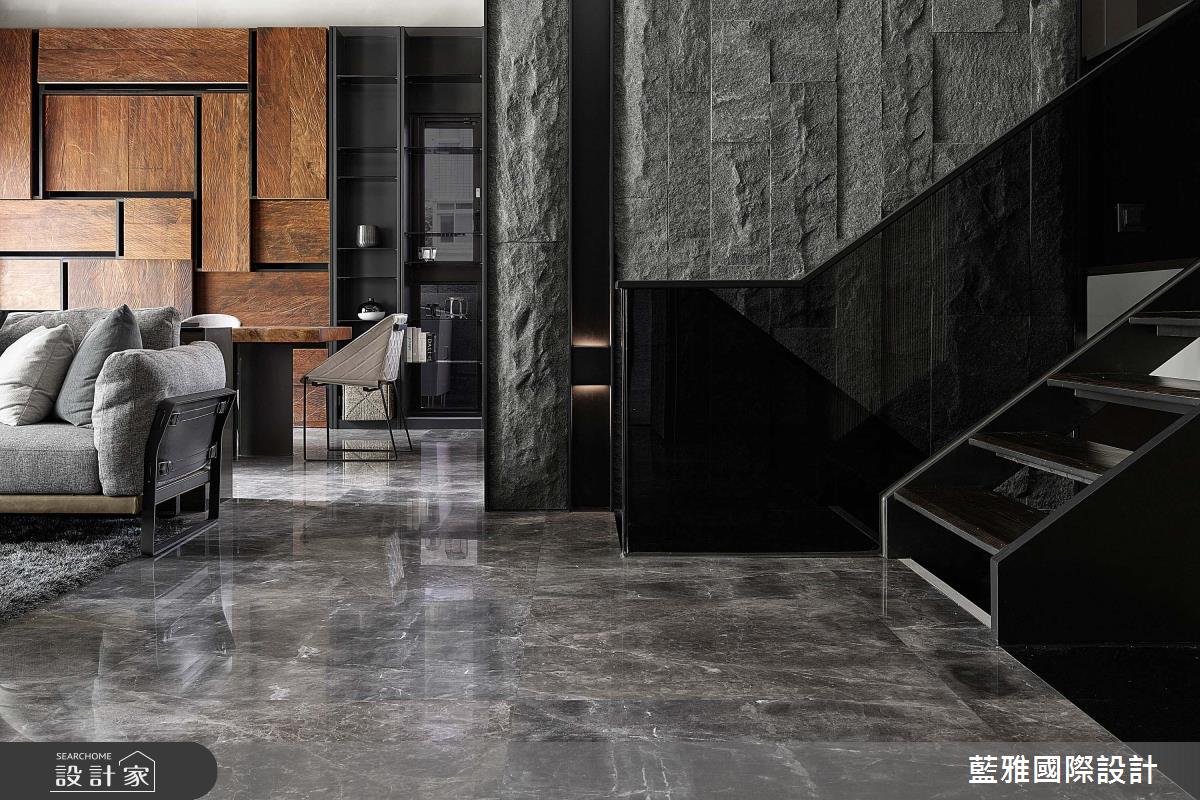 90坪新成屋(5年以下)＿休閒風客廳案例圖片＿藍雅國際設計＿藍雅_25之2