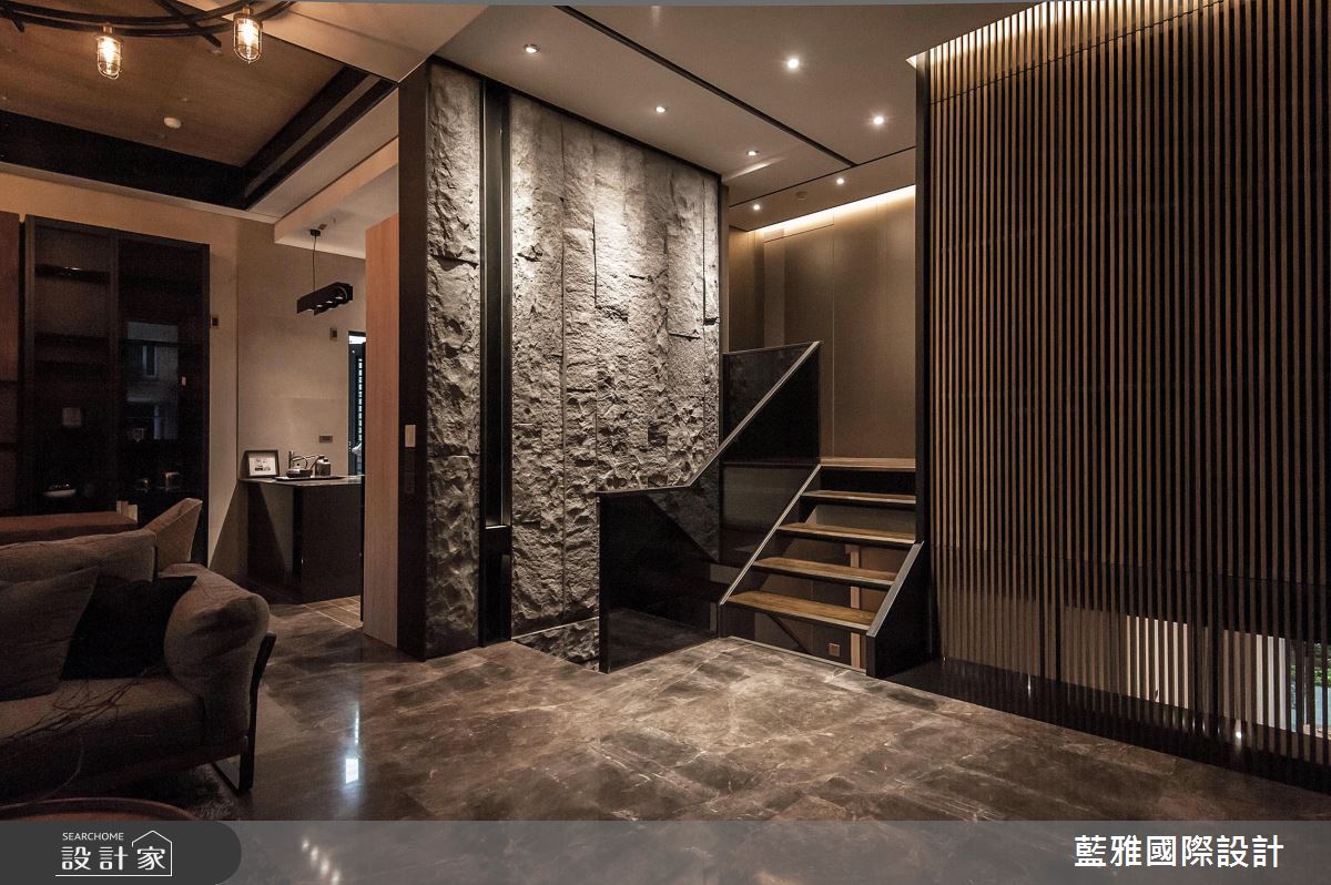 90坪新成屋(5年以下)＿休閒風樓梯多功能室案例圖片＿藍雅國際設計＿藍雅_25之37