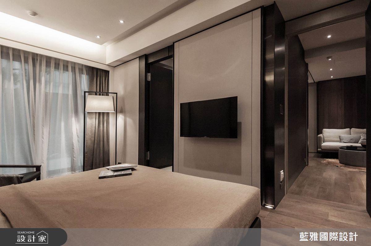 90坪新成屋(5年以下)＿休閒風臥室客房案例圖片＿藍雅國際設計＿藍雅_25之39