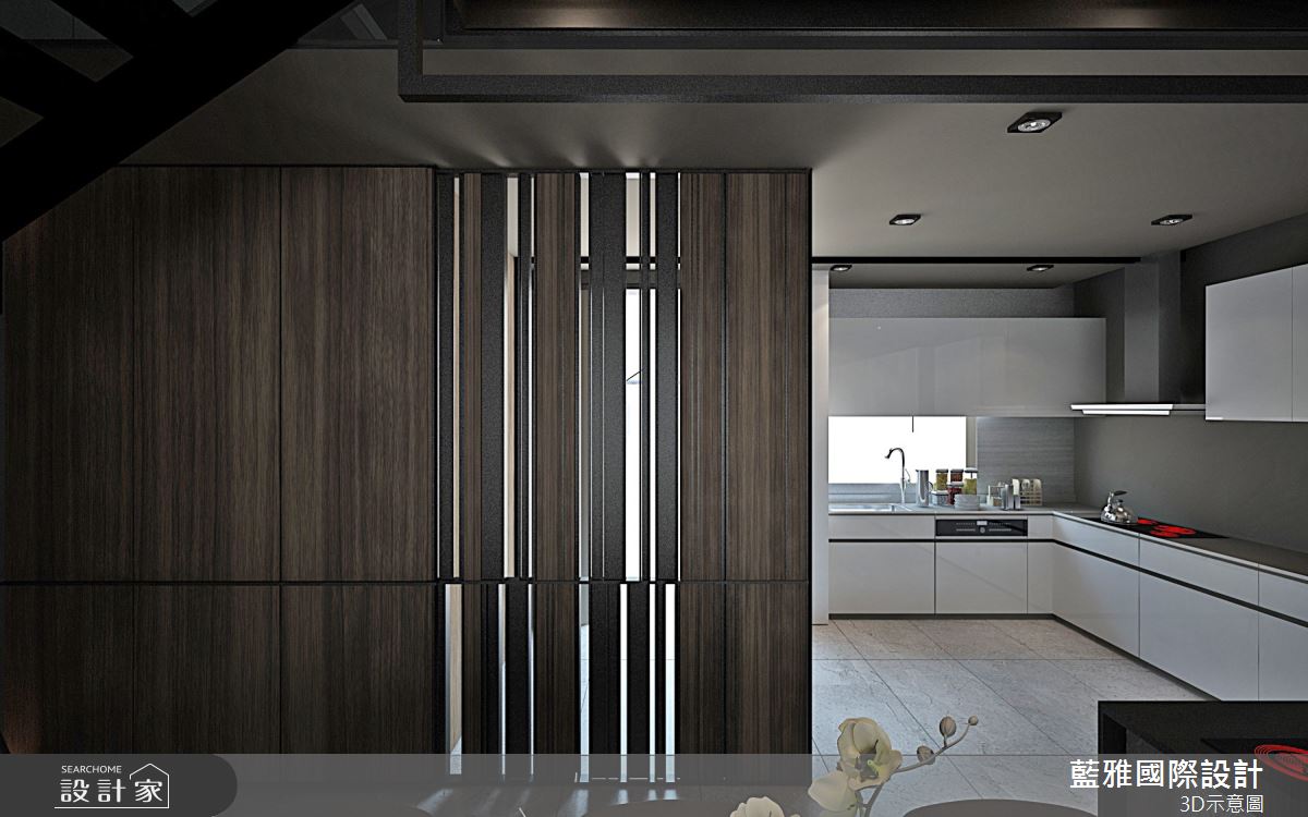 130坪新成屋(5年以下)＿現代風廚房案例圖片＿藍雅國際設計＿藍雅_26之8