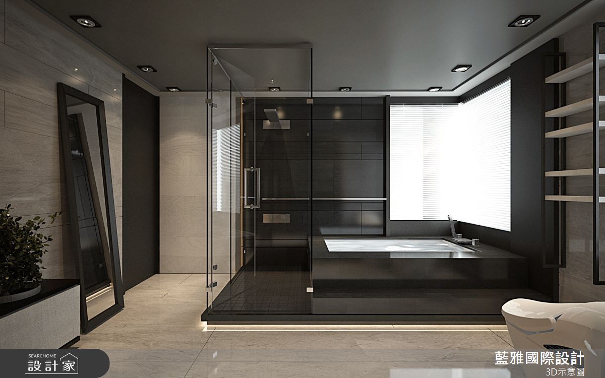 130坪新成屋(5年以下)＿現代風浴室案例圖片＿藍雅國際設計＿藍雅_26之15