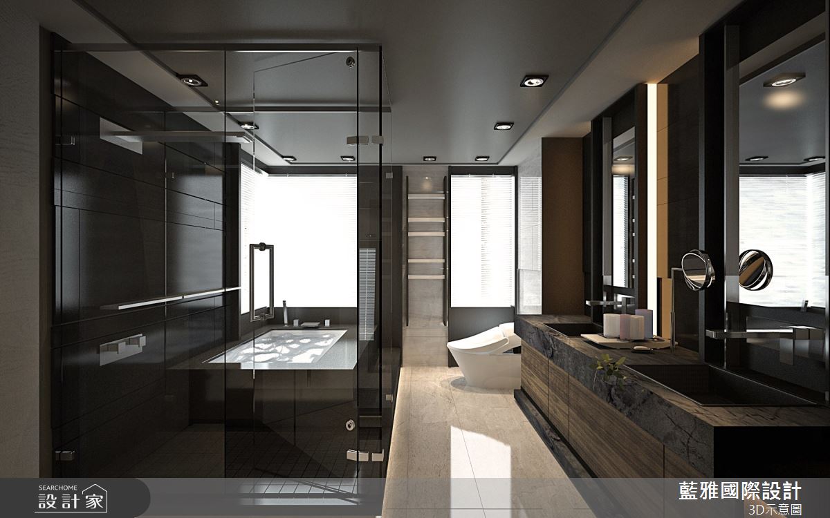 130坪新成屋(5年以下)＿現代風浴室案例圖片＿藍雅國際設計＿藍雅_26之16