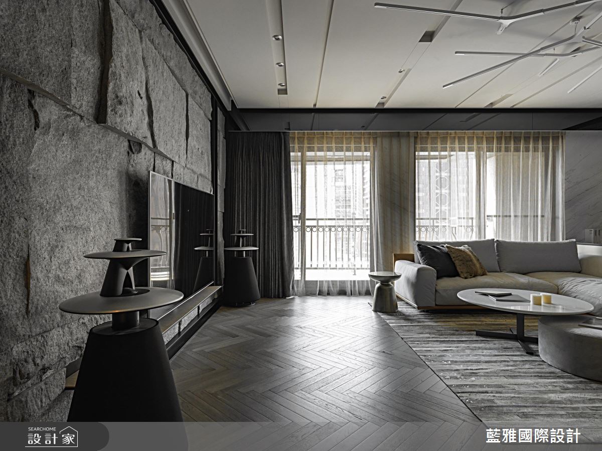 95坪新成屋(5年以下)＿奢華風客廳案例圖片＿藍雅國際設計＿藍雅_29之1