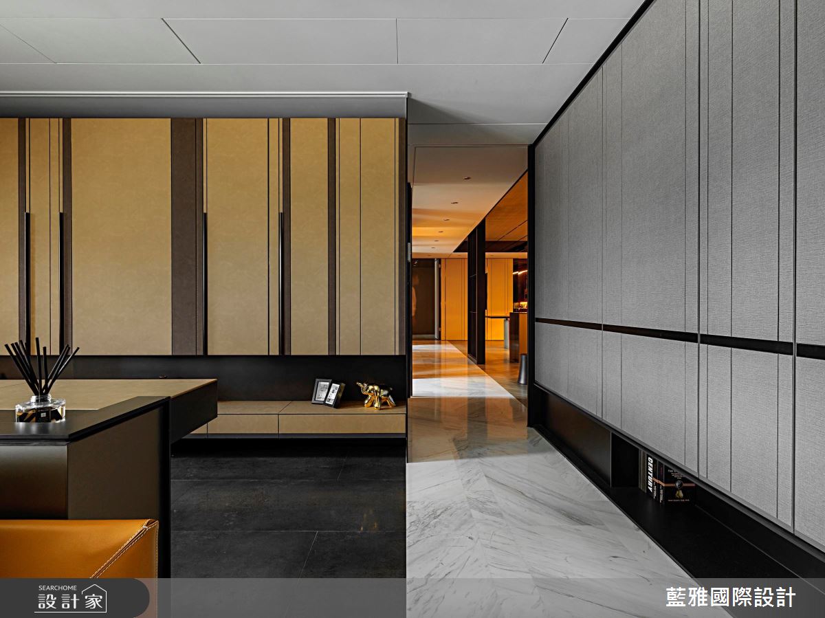 95坪新成屋(5年以下)＿奢華風走廊案例圖片＿藍雅國際設計＿藍雅_29之14