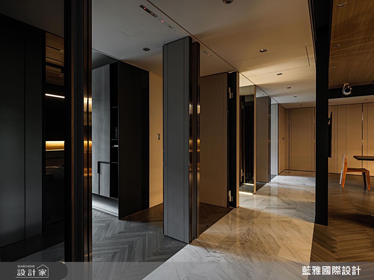 95坪新成屋(5年以下)＿奢華風走廊案例圖片＿藍雅國際設計＿藍雅_29之25