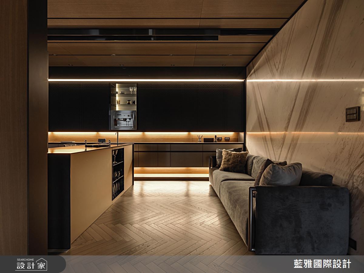 95坪新成屋(5年以下)＿奢華風多功能室中島案例圖片＿藍雅國際設計＿藍雅_29之17