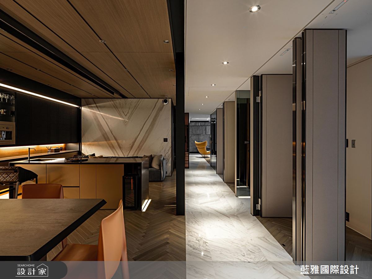 95坪新成屋(5年以下)＿奢華風走廊案例圖片＿藍雅國際設計＿藍雅_29之21