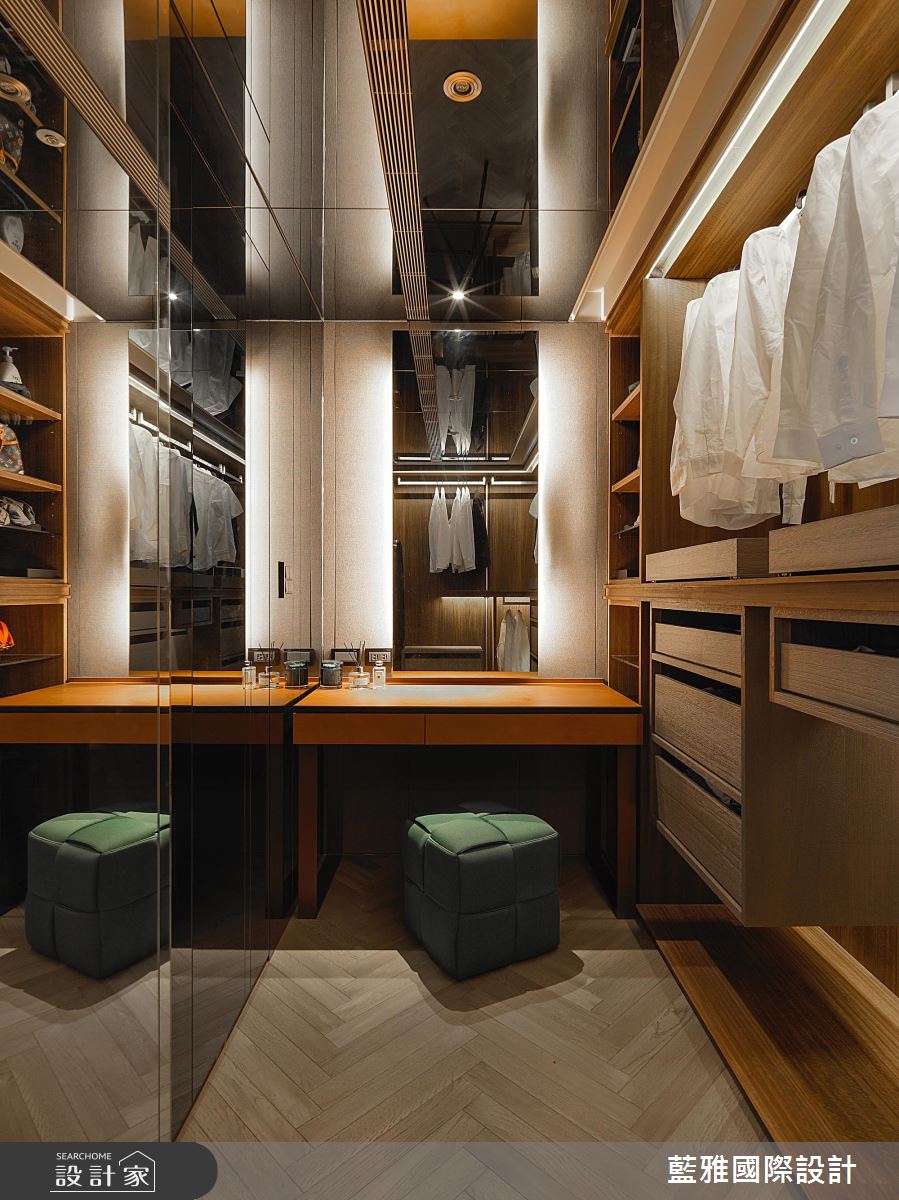 95坪新成屋(5年以下)＿奢華風更衣間案例圖片＿藍雅國際設計＿藍雅_29之34