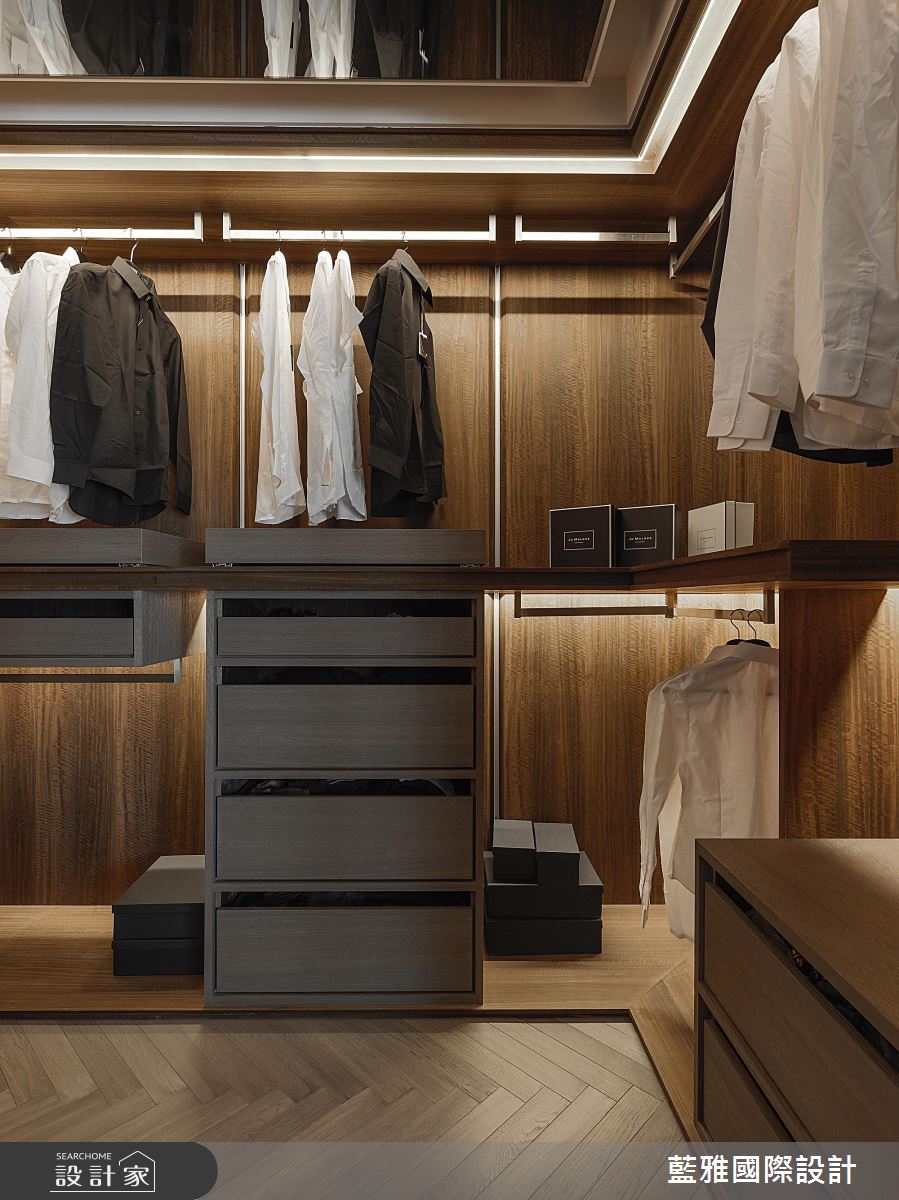 95坪新成屋(5年以下)＿奢華風更衣間案例圖片＿藍雅國際設計＿藍雅_29之35