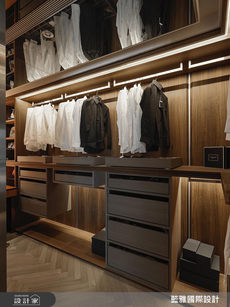 95坪新成屋(5年以下)＿奢華風更衣間案例圖片＿藍雅國際設計＿藍雅_29之36