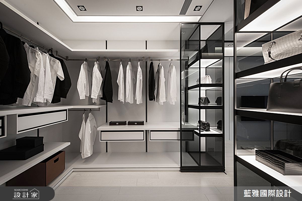 75坪新成屋(5年以下)＿奢華風更衣間案例圖片＿藍雅國際設計＿藍雅_32之31