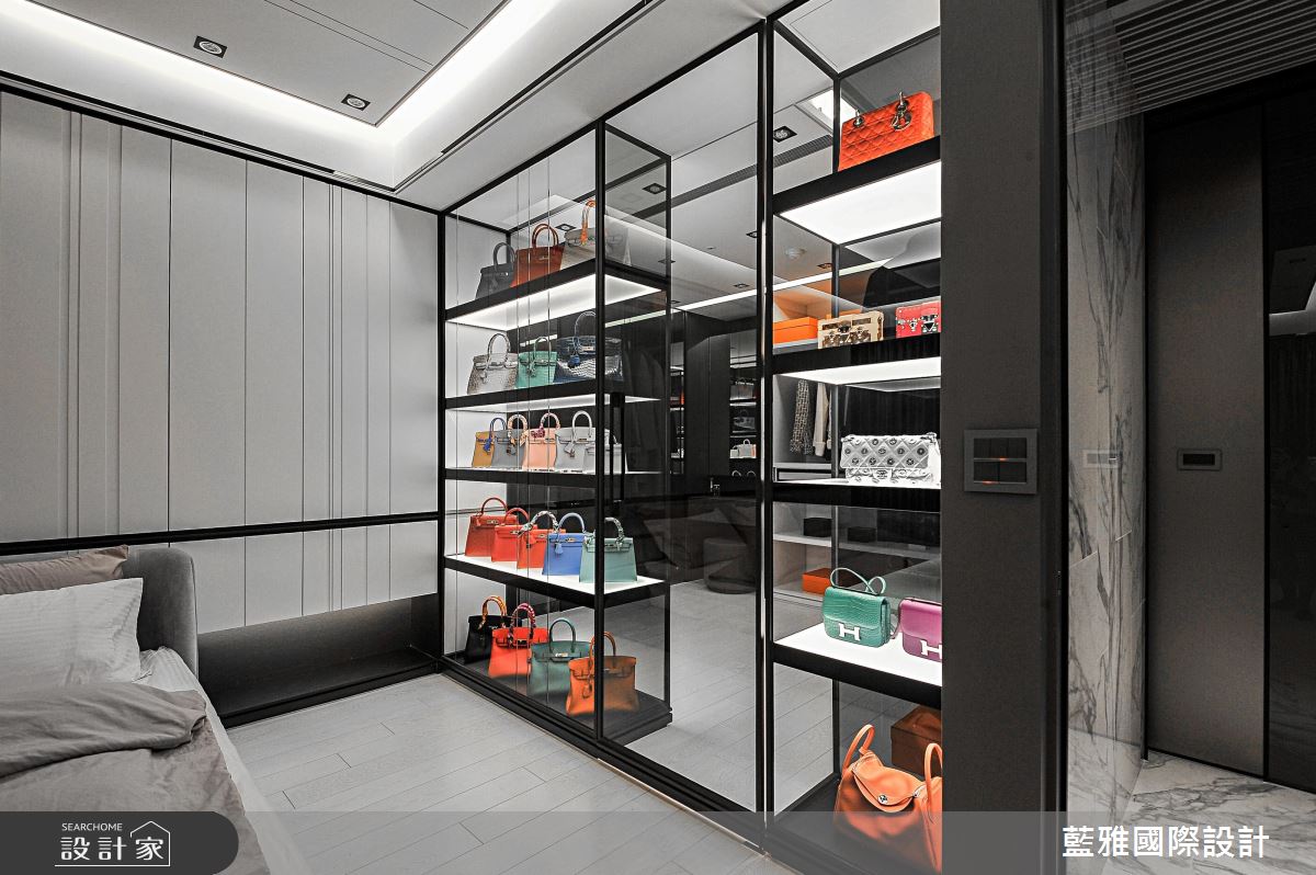 75坪新成屋(5年以下)＿奢華風臥室更衣間案例圖片＿藍雅國際設計＿藍雅_32之47