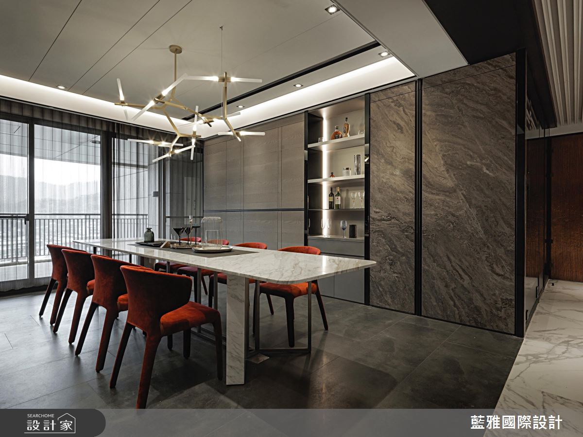 75坪新成屋(5年以下)＿奢華風餐廳案例圖片＿藍雅國際設計＿藍雅_32之12