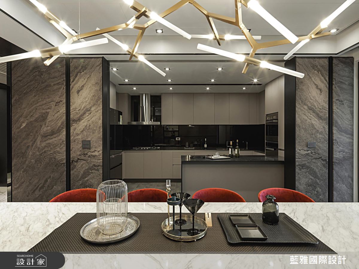 75坪新成屋(5年以下)＿奢華風餐廳案例圖片＿藍雅國際設計＿藍雅_32之19
