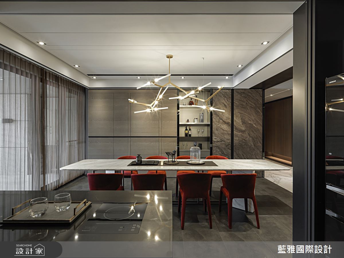 75坪新成屋(5年以下)＿奢華風餐廳案例圖片＿藍雅國際設計＿藍雅_32之15