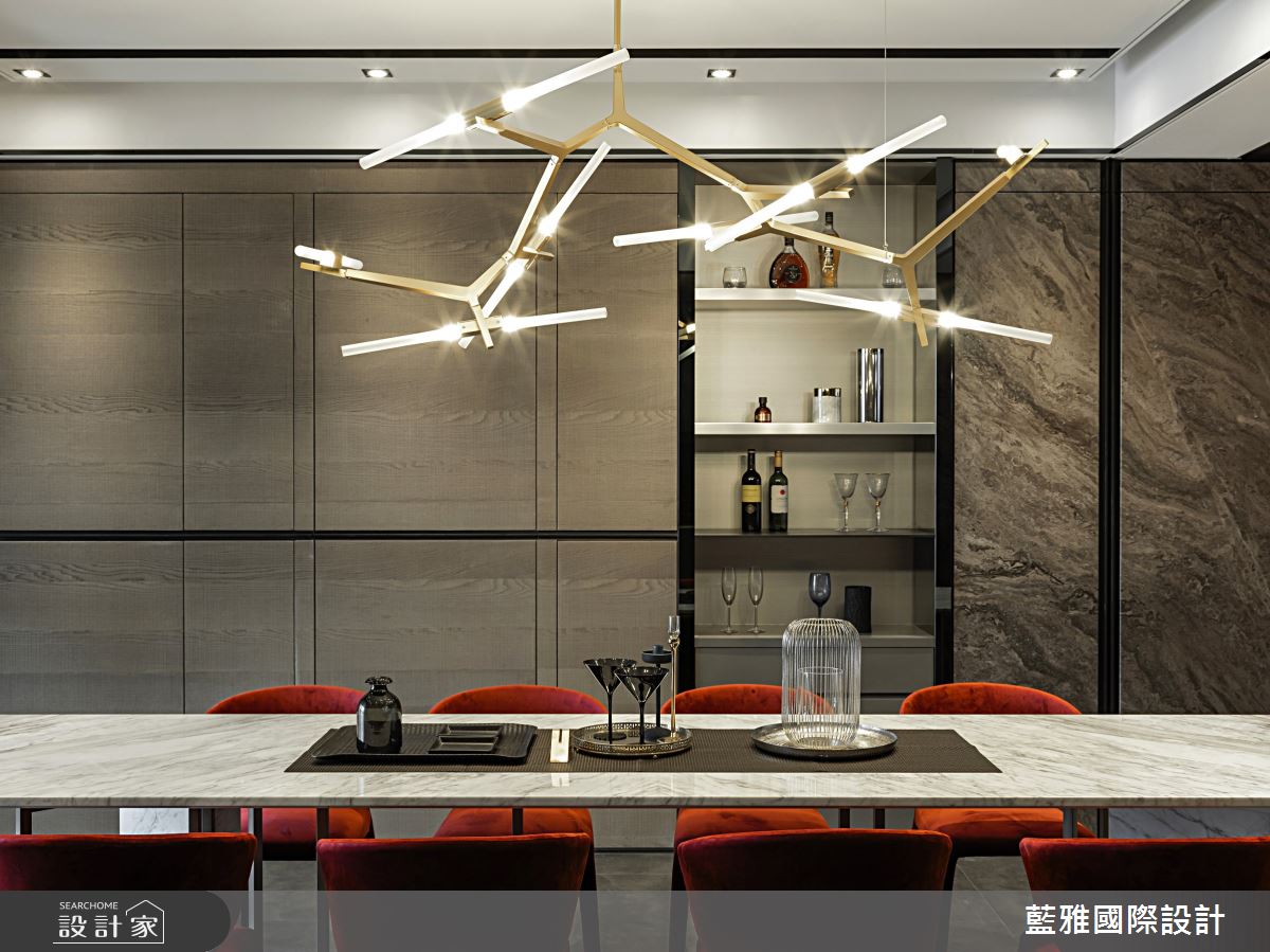 75坪新成屋(5年以下)＿奢華風餐廳案例圖片＿藍雅國際設計＿藍雅_32之16
